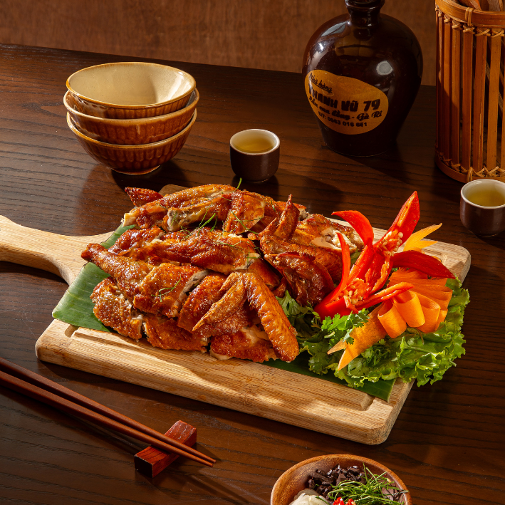 Gà Ri Quay Ngũ Vị